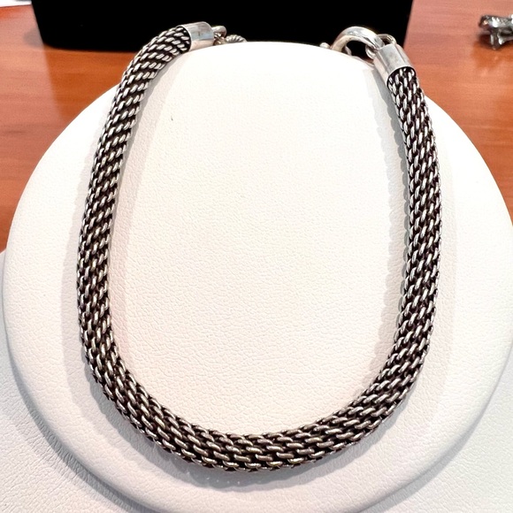 Brighton Beverly Glam Charm Bracelet, Silver Plated Mesh for Charms and Beads - Picture 8 of 11